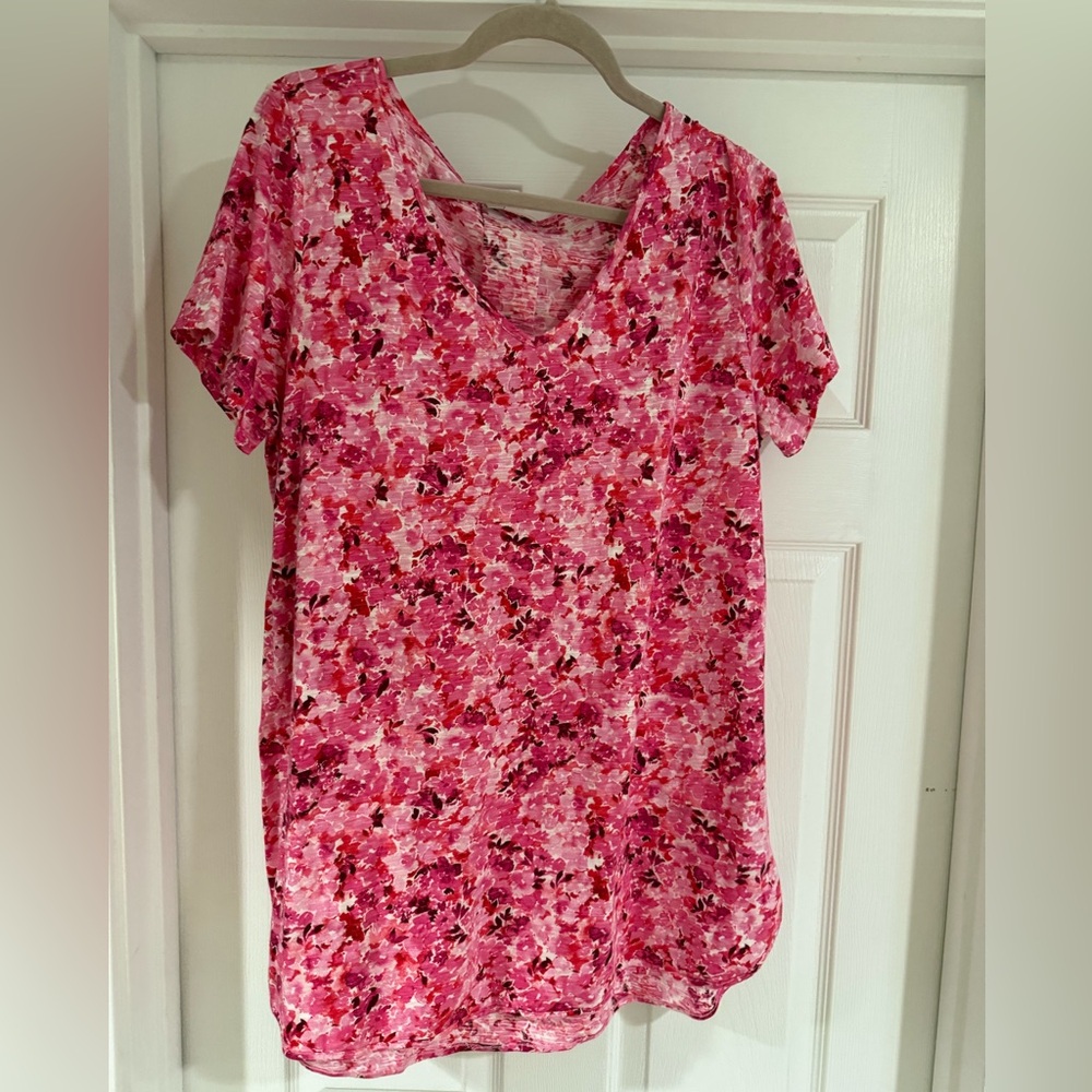 J.Jill Floral Tshirt